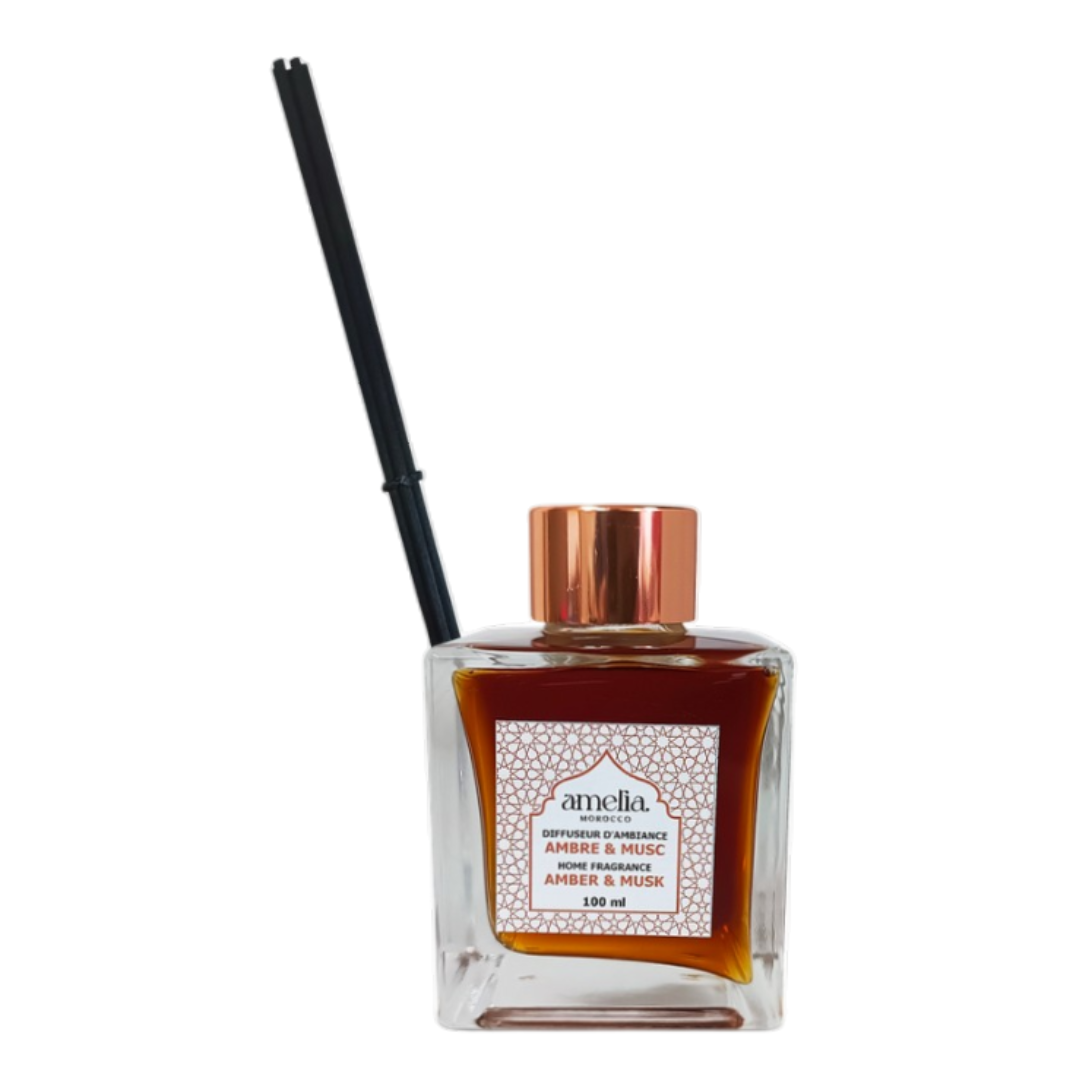 diffuseurs d'ambiance amber & musc