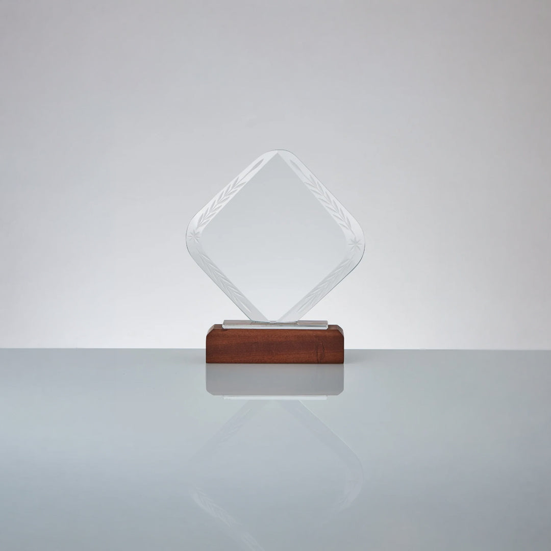 Trophée en cristal