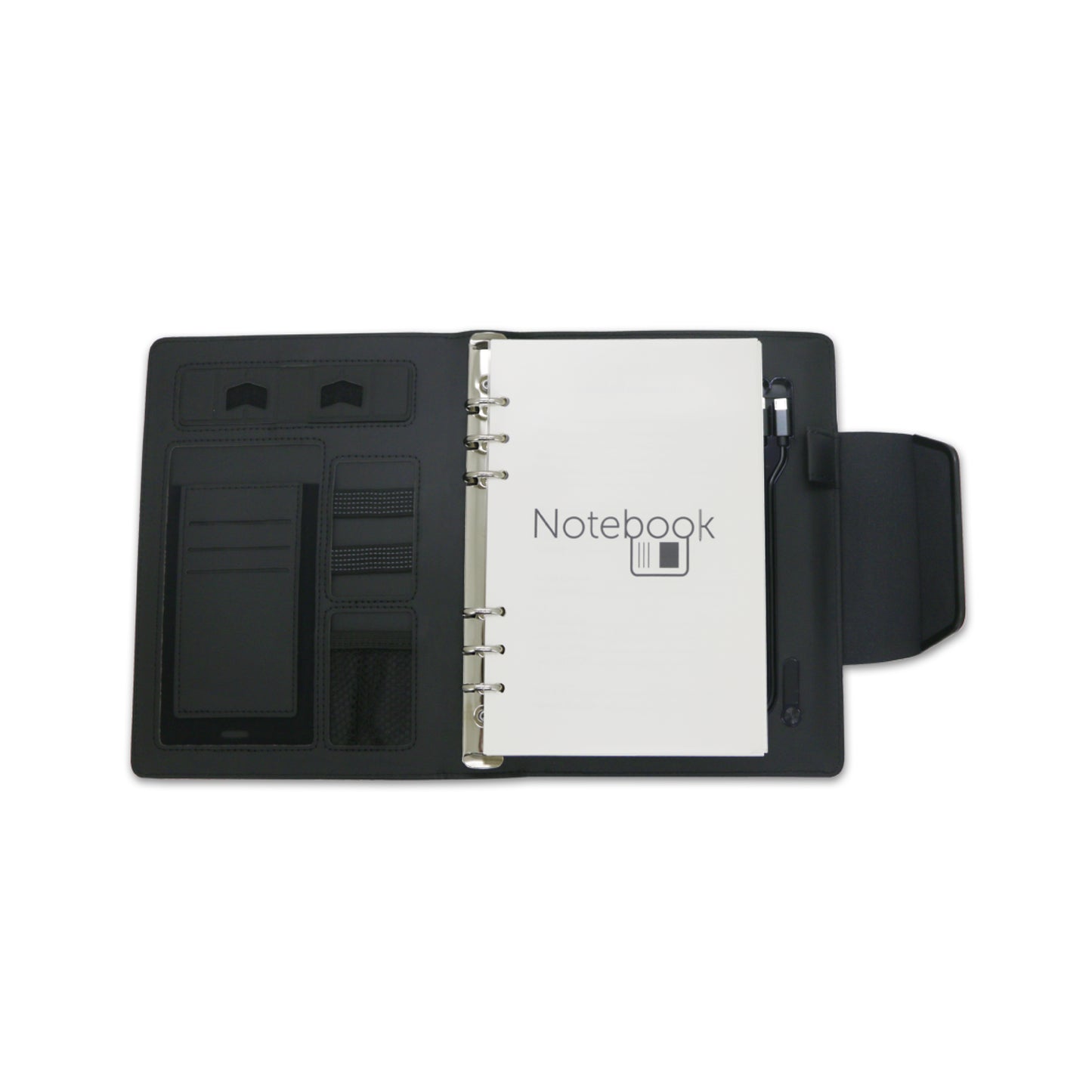 Coffret vip notebook avec power banks et USB