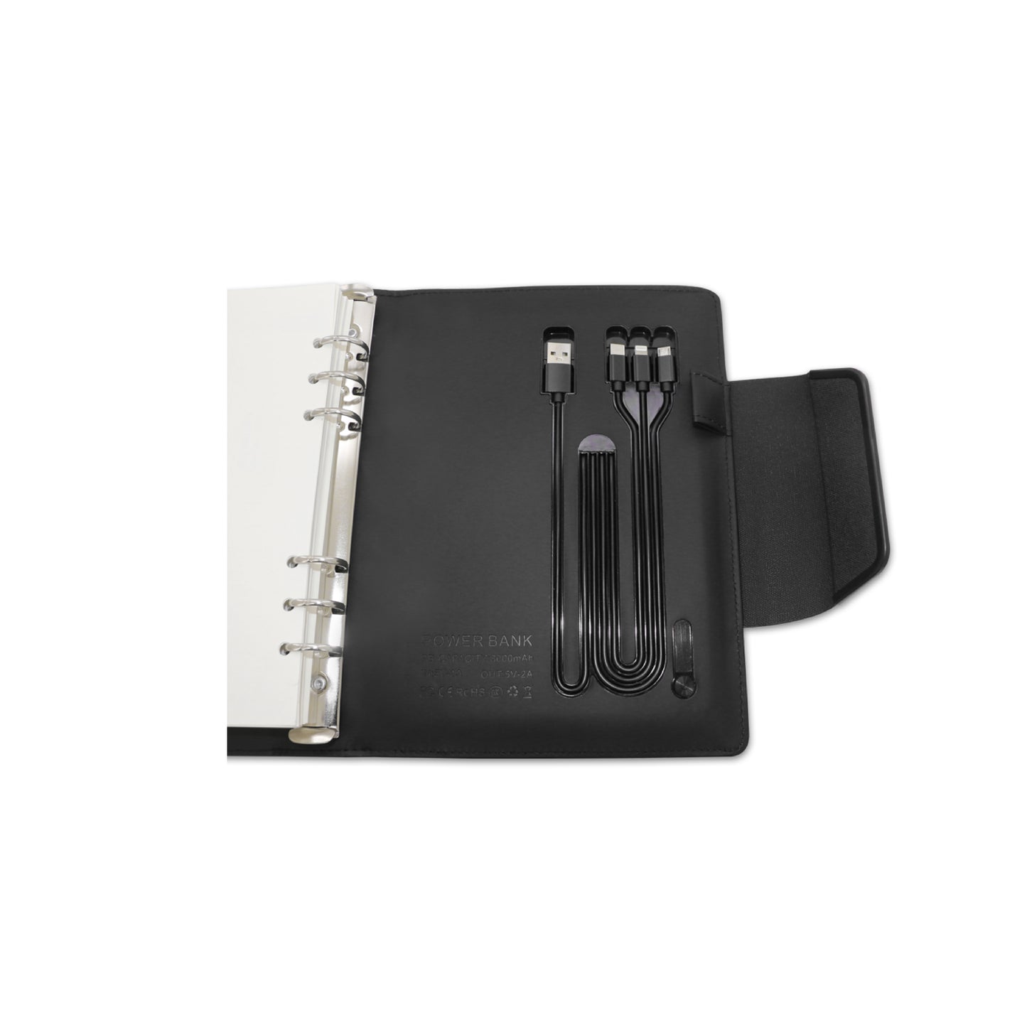 Coffret vip notebook avec power banks et USB
