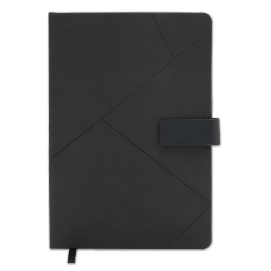 Notebook A5 avec motif géométrique
