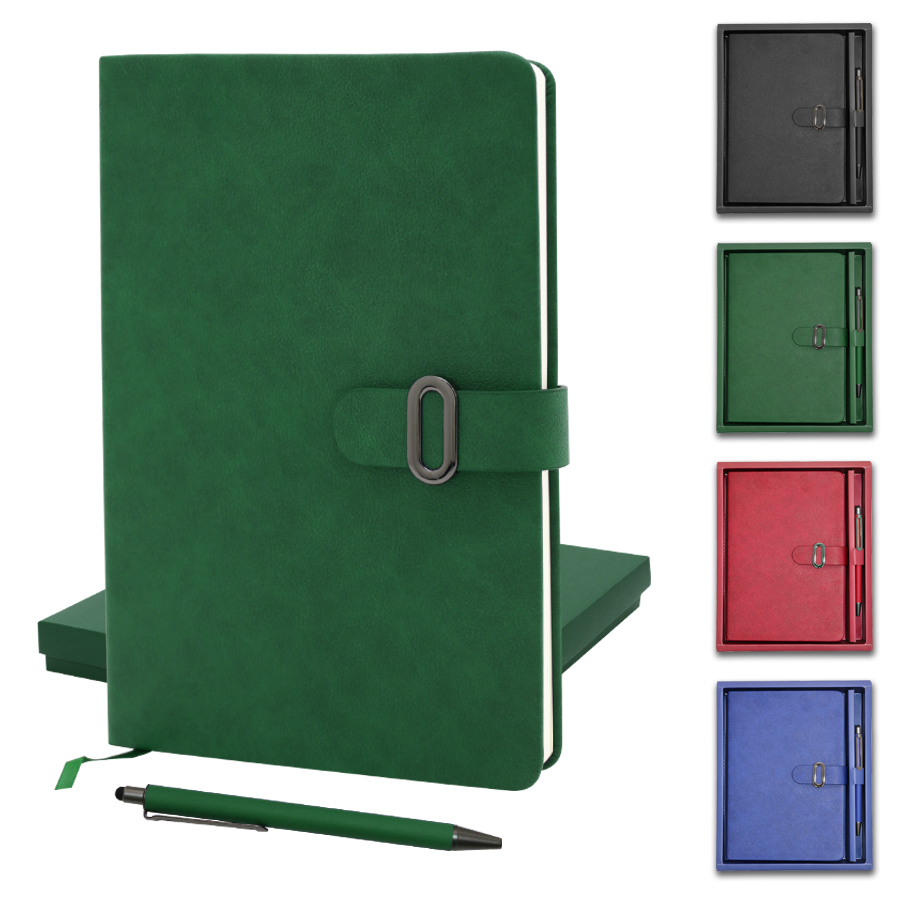 Notebook similicuir avec stylo