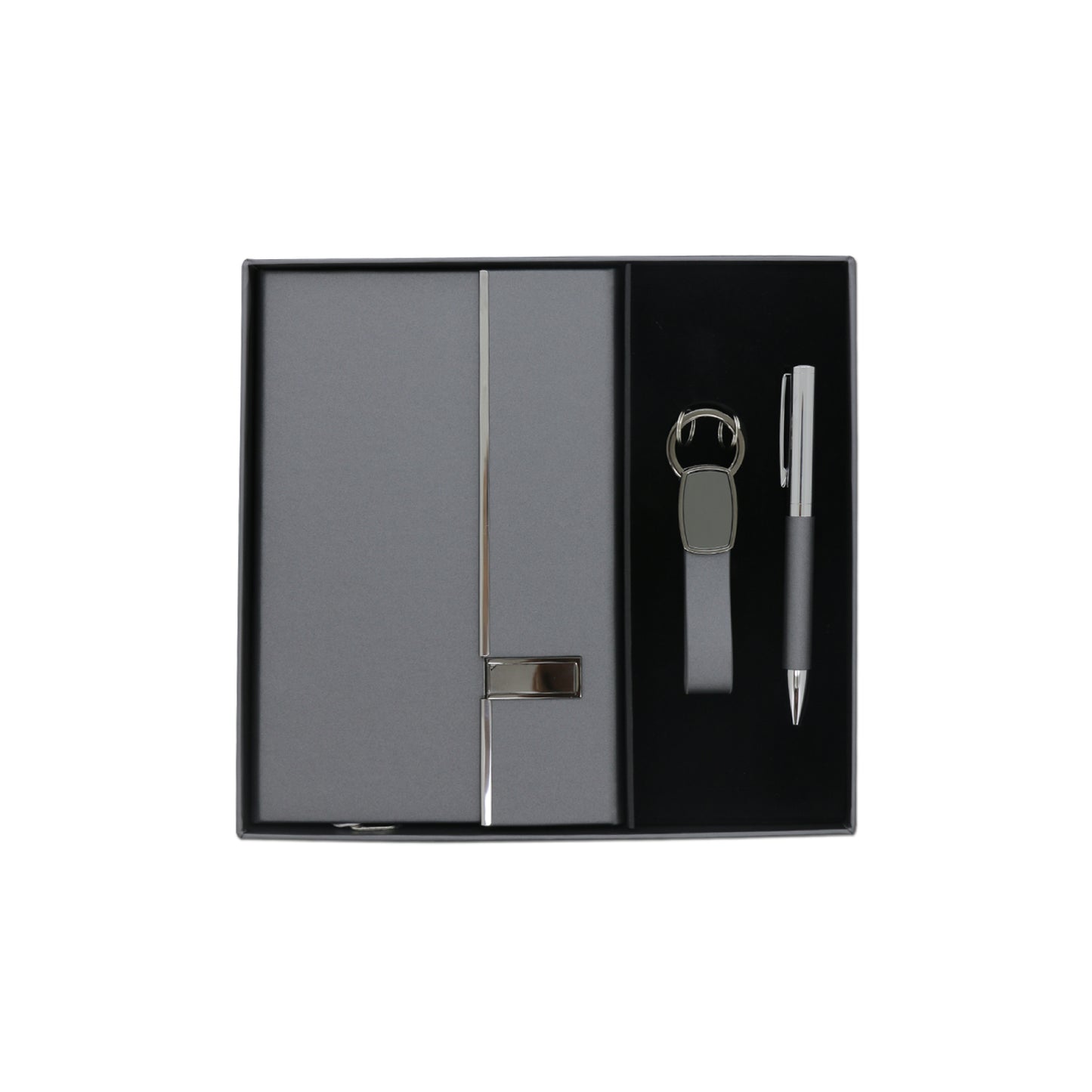 coffret note book USB 32 GB et stylo & porte-clé