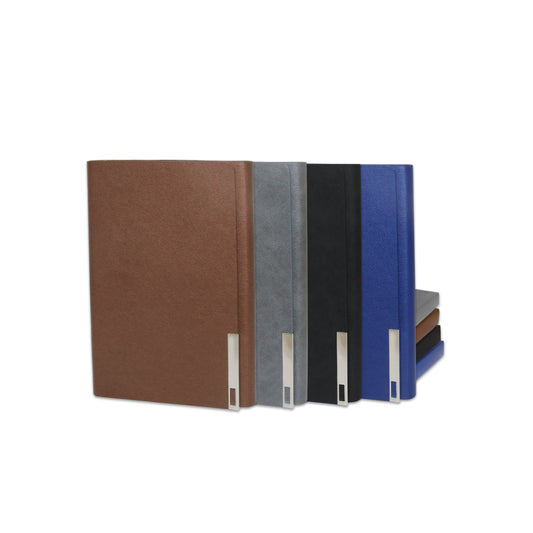 Notebook A5 en similicuir de type classeur