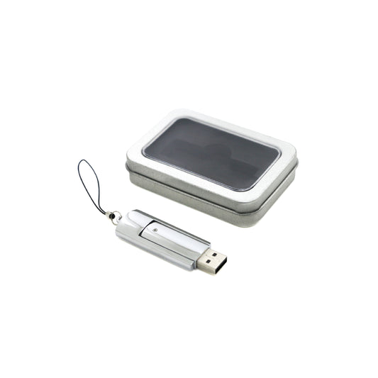 USB rotative publicitaire 8 GB en métal