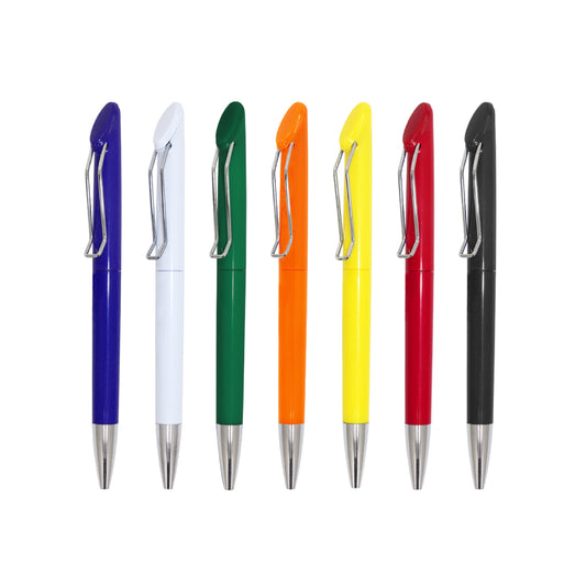 stylo à clip en plastique