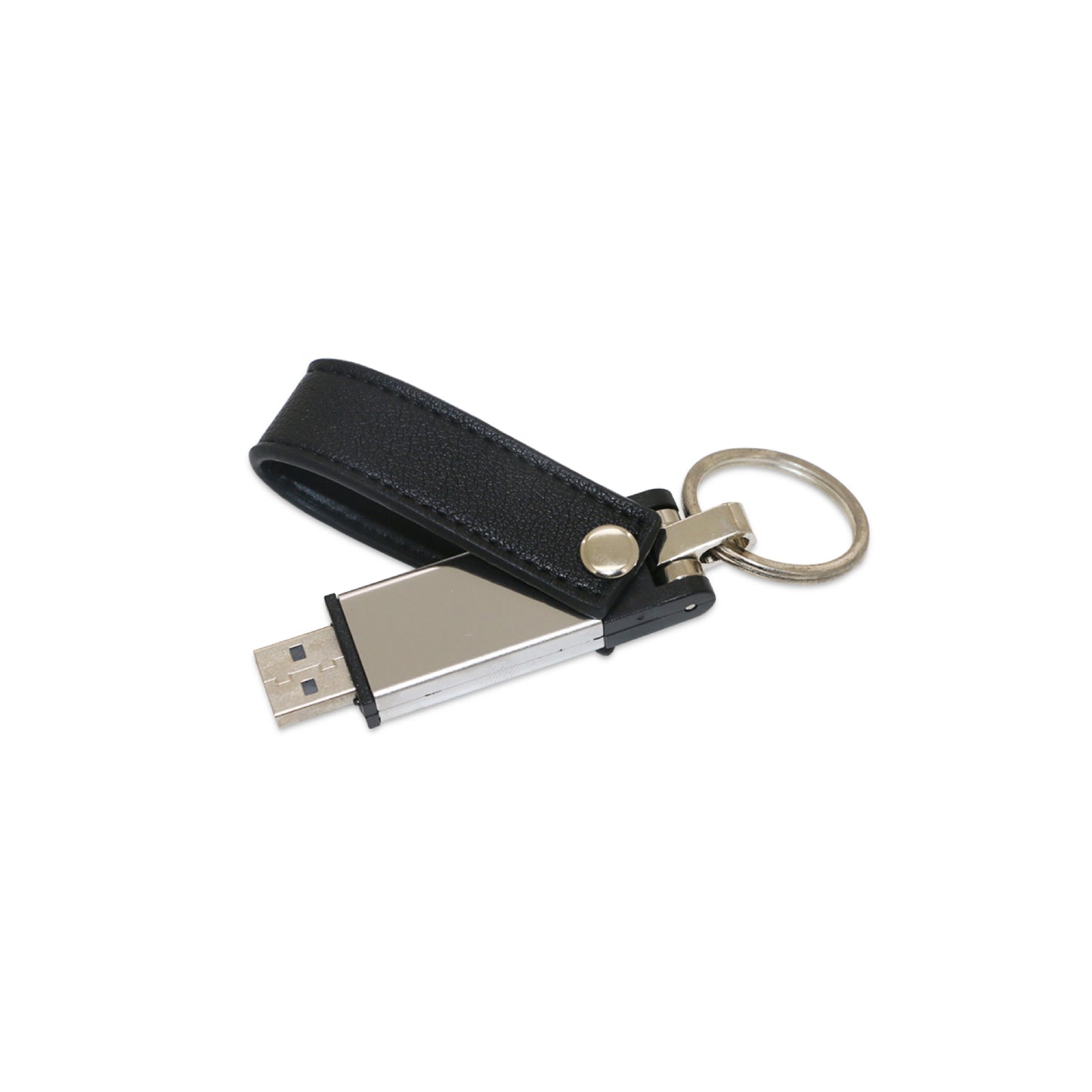 USB 16 GB en similicuir noir