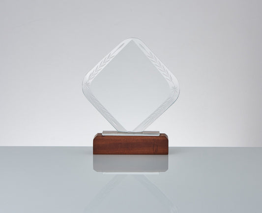 Trophée en cristal