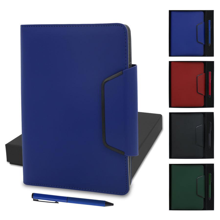 coffret personnalisable note book et stylo