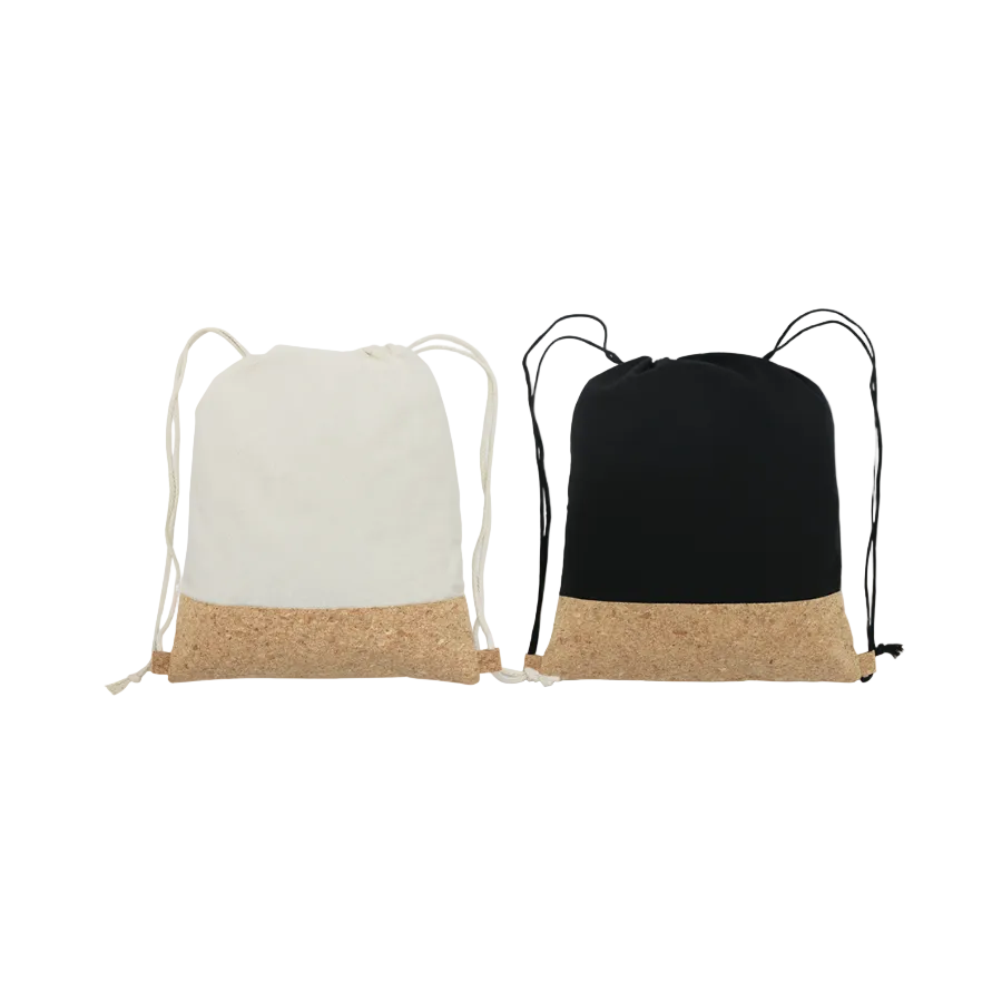 Sac à dos à cordes en toile publicitaire