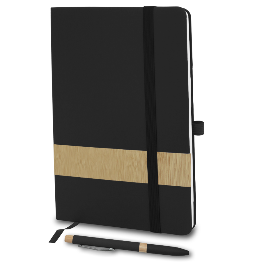Notebook A5 en similicuir avec stylo