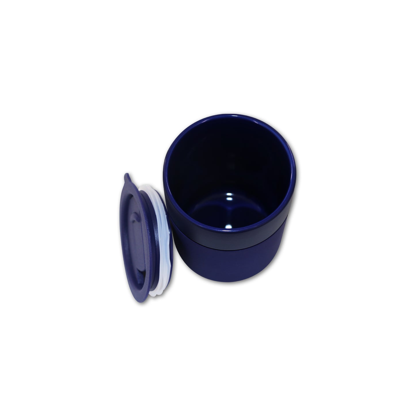 Mug à couvercle en porcelaine