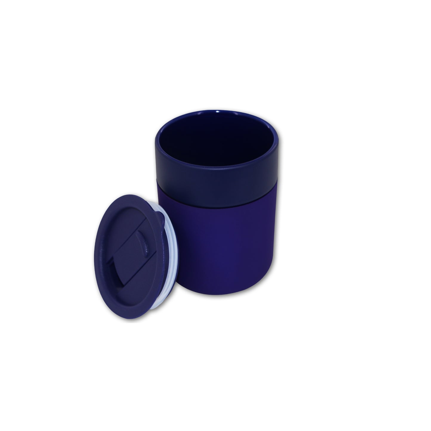 Mug à couvercle en porcelaine